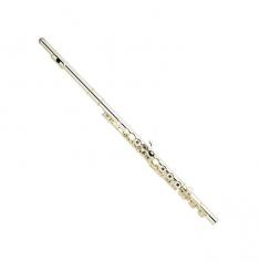 FLUTE 16 KEY WITH E MECHANISM SILVER PLATED