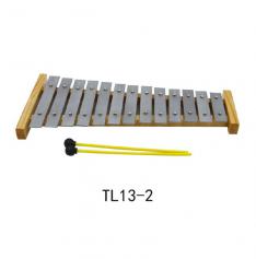 Glockenspiel 13 notes with Wooden base
