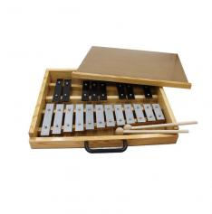 Glockenspiel 20 notes with Drawer type Wooden case