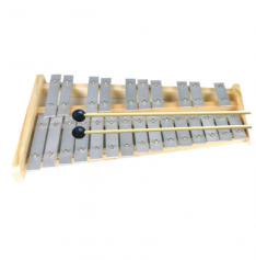Glockenspiel 25 notes with Wooden Base